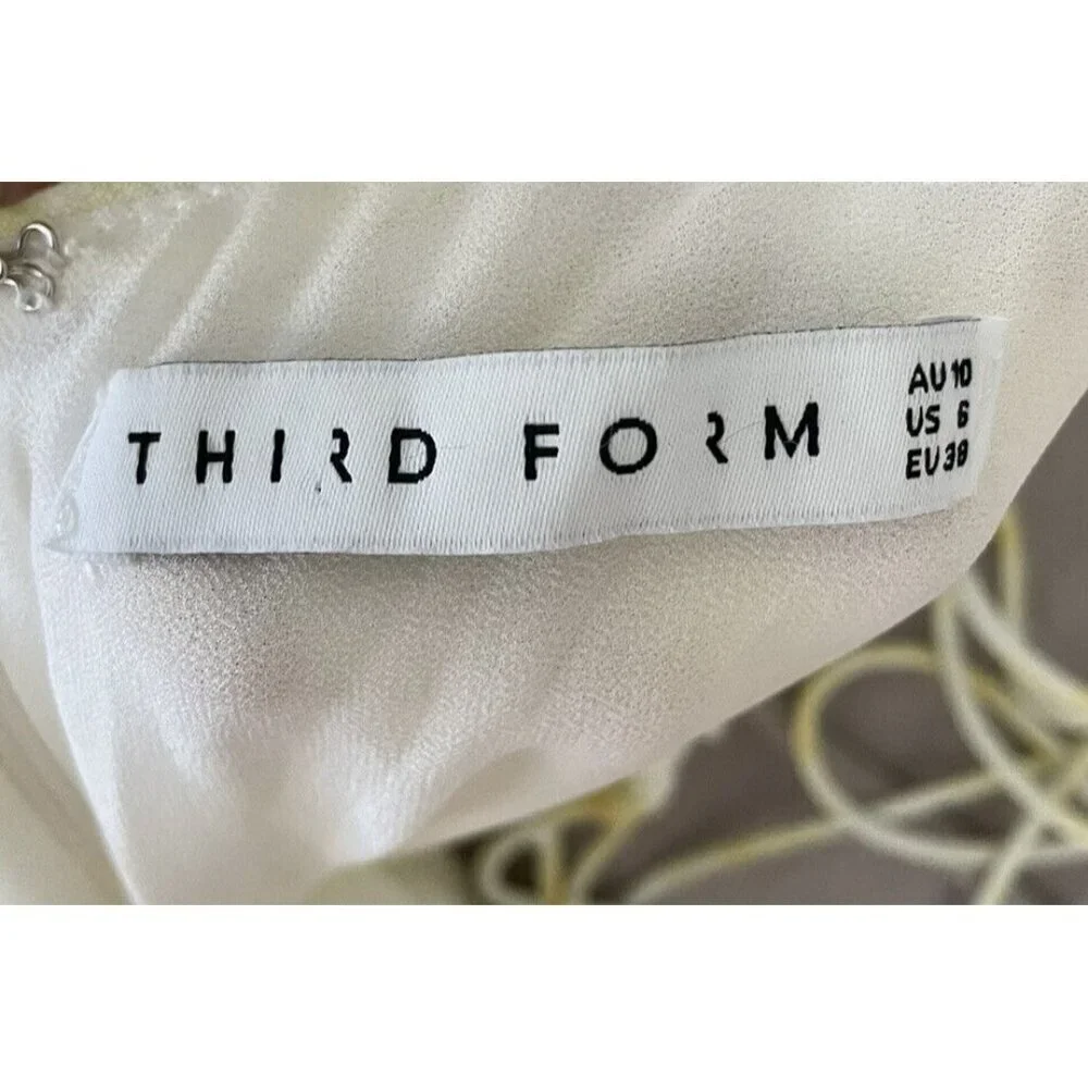 Third Form Free People Women’s Size US6 Ring Out Slip Cut Out Dress Boho‎ Sexy